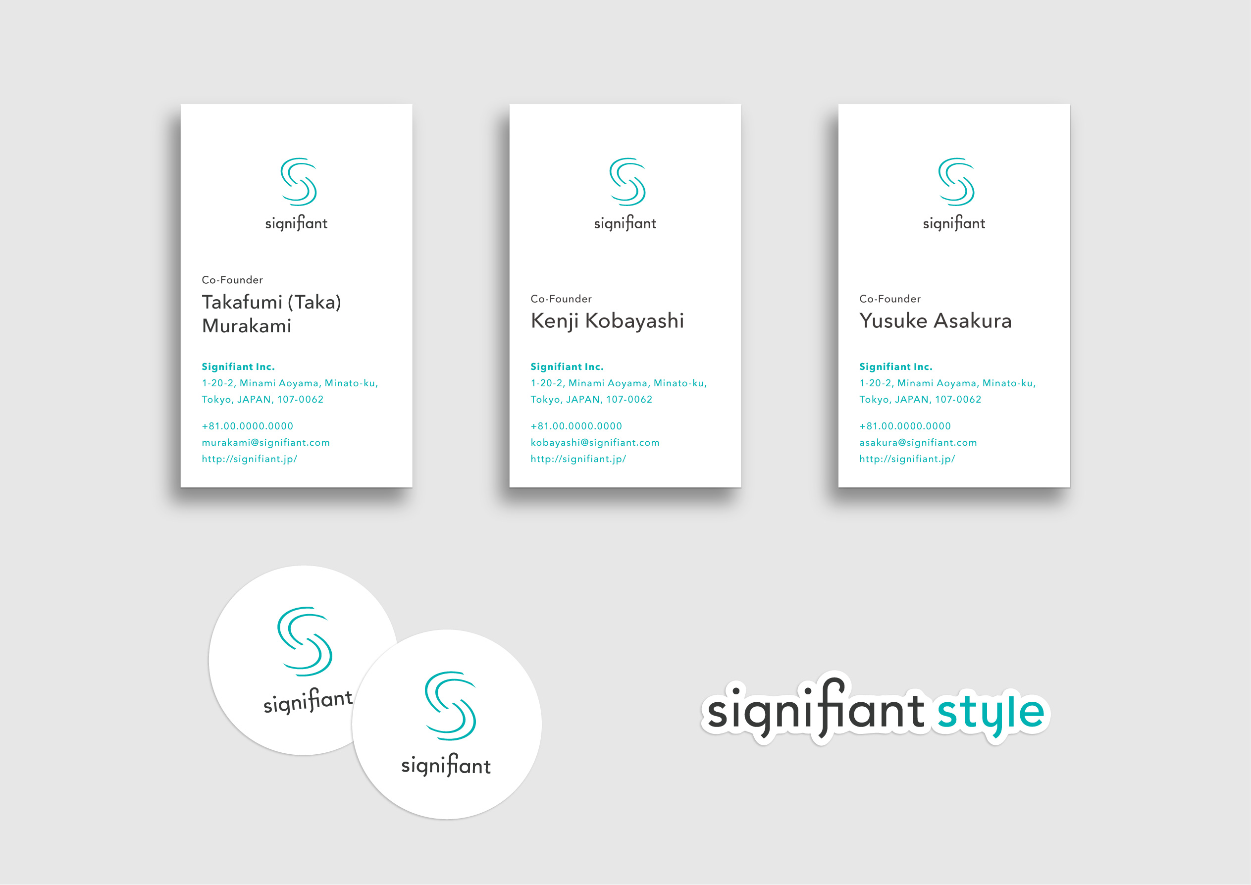 Business card for Signifiant